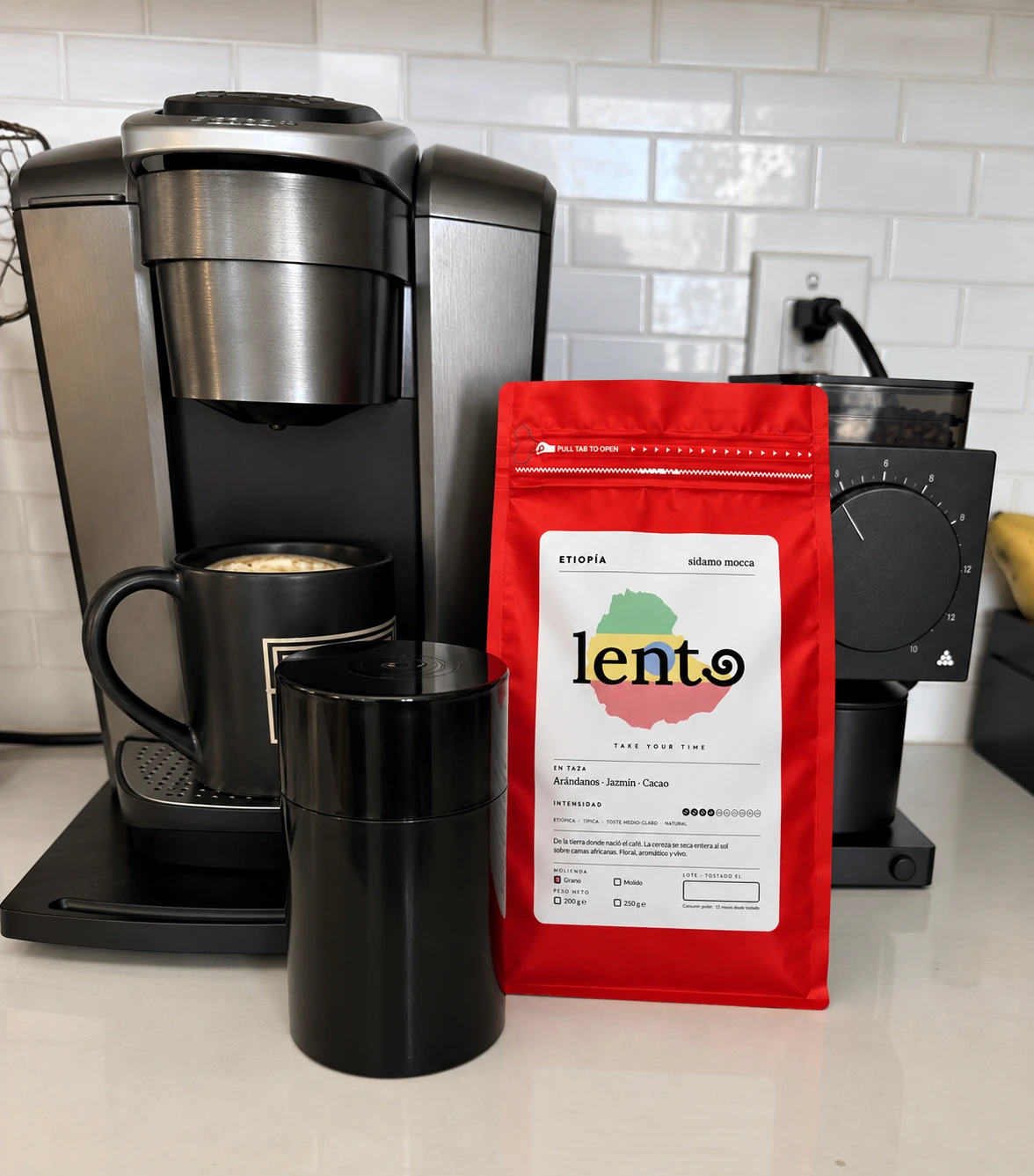 Fotografía de café LENTO 3